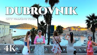 4K WALK Dubrovnik Croatia 4k HDR Walking Tour 2024 [upl. by Aropizt]