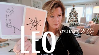 LEO  WHOA Your Guides Are Trying To Get Your Attention  January 2024 Zodiac Tarot Reading [upl. by Eugenle827]