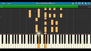 Tu Nombre Exaltare Fácil Tutorial Piano [upl. by Nylrad]