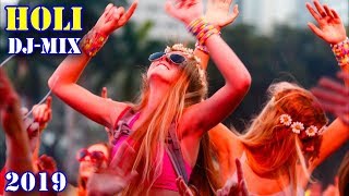 Holi Latest Non stop DJ Remix Bollywood Songs 2019  BGMusic [upl. by Paza]