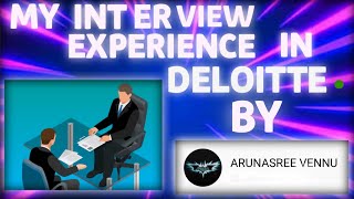 Deloitte  Interview Experience  Associate Analyst [upl. by Kenti935]