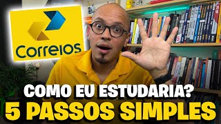 COMO EU COMEÇARIA ESTUDAR PARA O CONCURSO CORREIOS 2024 PRÉ EDITAL [upl. by Alicea]