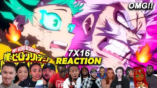 GENTLE IS BACK TO RESCUE🔥🤯quotThe Chain Thus Farquot My hero Academia Episode 7x16 Reaction Mashup [upl. by Mad]