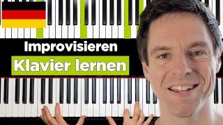 Eine ÜBUNG zum IMPROVISIEREN am Klavier [upl. by Yeldua]