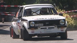 INSANE Ford Escort MK2 ExJuha Kankkunen  Nicky Grist at Rallye du Chablais 2014 [upl. by Aiuqes]