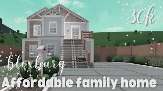 30k Bloxburg House 2 Story Exterior [upl. by Idnem467]