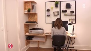 DÉCO Un bureau sur mesure  CCVB [upl. by Ewens18]