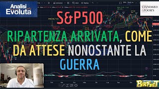 SampP500  Analisi Evoluta del 141023  Ripartenza arrivata come da attese nonostante la guerra [upl. by Publia225]