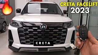 Finally All New Creta Facelift 2023  Launching Soon🔥 [upl. by Aramoy]