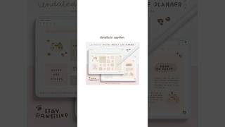 Aesthetic planner part3  link in bio  Phone planner  etsy  shorts aesthetic explore [upl. by Ezzo949]