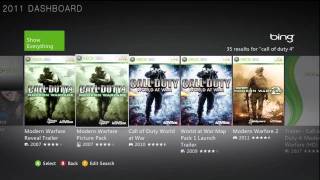 New 2011 vs Old 2010 Xbox 360 Dashboard  Comparison [upl. by Durman128]