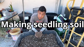 How to make seedling soil amp making it premium [upl. by Aivonas]