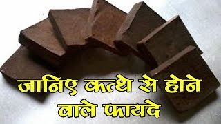 कत्थे के स्वास्थ लाभ  Catechu health benefits [upl. by Nnewg333]