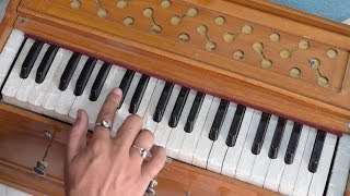 आसान तरीके से हारमोनियम बजाना सीखें  Complete Harmonium Course For Beginners In Hindi [upl. by Joelly]