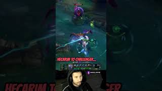 HECARIM TO CHALLENGER Hecarim Anivia J4 leagueoflegends streamer twitchstreamer [upl. by Wahl]