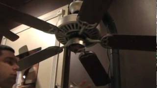 How To Install a Ceiling Fan Light Kit [upl. by Roti]