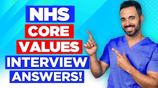 NHS BEHAVIOURAL INTERVIEW QUESTIONS amp ANSWERS The NHS Values Explained [upl. by Maurita41]