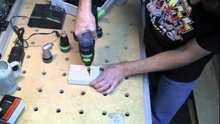 12  Festool Centrotec Chuck Demo [upl. by Sucramel]