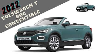 New Volkswagen TRoc Cabriolet 2022 IN 4K [upl. by Neenad]