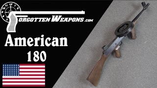 A Swarm of Angry Bees The American 180 22LR Submachine Gun [upl. by Nosauq889]