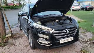 Hyundai Tucson 2017 20ATH màu đen máy xăng còn rất mới chỉ 600 Nên chọn Tucson 2017 hay CX5 CRV [upl. by Ayiak]