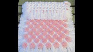 Sweet Dreams Pom pom blanket [upl. by Hael]