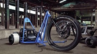 ToyMakerz  SuperWheelz  Big Wheels Drift Trike Battle against SFD Industries [upl. by Ditzel]