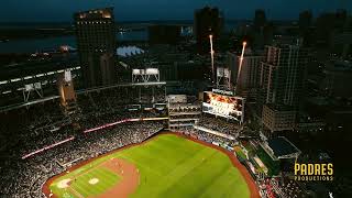 PETCO PARK From The Sky San Diego Padres Live Game Drone Footage [upl. by Anaik196]