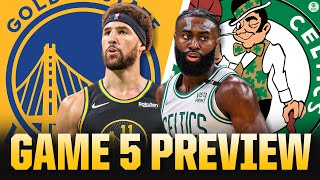 2022 NBA Finals Celtics vs Warriors Game 5 Preview Pick to WIN Title  Finals MVP  CBS Sports HQ [upl. by Ytak]