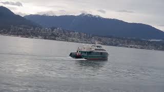 HULLO Ferry From Downtown Vancouver To Nanaimo BC [upl. by Hance]