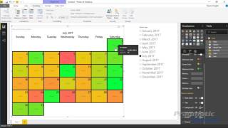 Power BI Custom Visuals  Beyondsoft Calendar [upl. by Konstance]