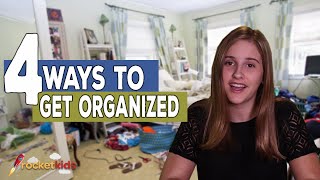 4 Ways To Get Organized [upl. by Erwin]