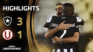 BOTAFOGO vs UNIVERSITARIO  HIGHLIGHTS  CONMEBOL LIBERTADORES 2024 [upl. by Doxia]