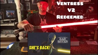 New Asajj Ventress V2 Redeemed Mistress Proffie Lightsaber Neopixel Review Reveal Korbanth [upl. by Downall]