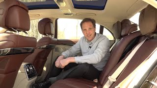 MercedesBenz S560 2018  Full Review  with Steve Hammes  TestDriveNow [upl. by Nauqram]