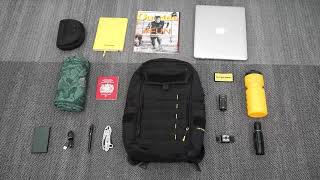 Nitecore BP18 Backpack  Hur packar du din EDC  Ryggsäck [upl. by Lyrradal]