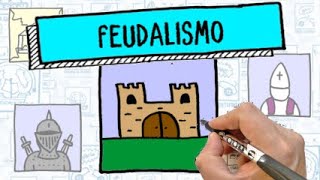 EUROPA FEUDAL  Feudalismo  Resumo desenhado [upl. by Amsden]