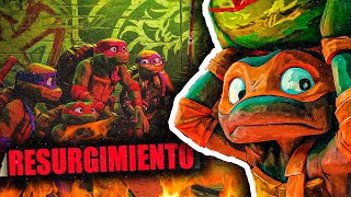 LA NUEVA PELICULA de LAS TORTUGAS NINJA El RESURGIMIENTO de NICKELODEON [upl. by Ellehcim]