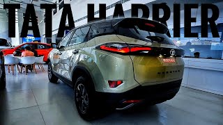 Tata Harrier XZ Plus Kaziranga Edition 2022  interior exterior onroad price  Clutchless Singh [upl. by Sapowith922]