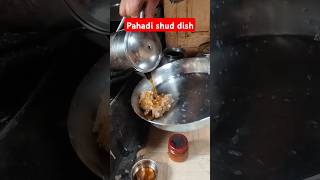 Pahadi respi 😋healthy shud khana pahadi foodshortsvidioe youtubevideo viralvideo villagelife [upl. by Eceirehs]