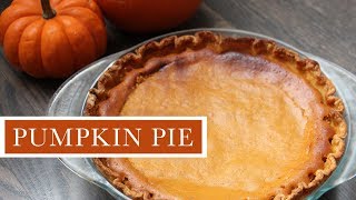 Quick and Easy Pumpkin Pie [upl. by Allare]