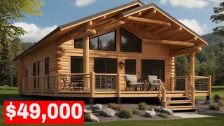 Inside 20 Affordable Log Cabin Kits You Can Buy Now For Less Than 100K [upl. by Lihkin54]