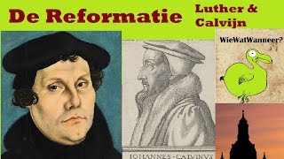 De Reformatie  Luther amp Calvijn Tijdvak 5 [upl. by Erhard]