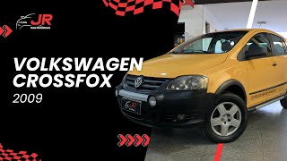 VOLKSWAGEN CROSSFOX 16 MI TOTAL FLEX AMARELO  2009 [upl. by Tedder]