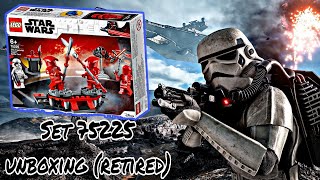 Lego Star Wars 75225 Praetorian Guard Battle Pack unboxingreview retired in 2019 [upl. by Vokay]