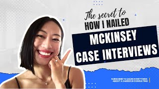 THIS Method improved my case interview success rate by 90  McKinsey consultant tip sharing [upl. by Helli561]