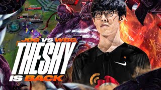 THESHY IS WINNING WORLDS THIS YEAR  JDG VS WBG  CAEDREL [upl. by Felizio]