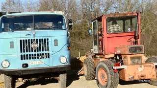 DDR Landtechnik IFA W50 L amp Bagger TIH 445 [upl. by Simonsen]