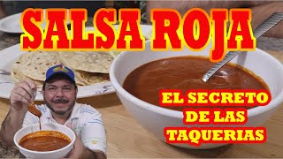 SALSA ROJA LA RECETA l La Vaquita [upl. by Aivle768]