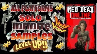 🔥SOLO INFINITE SAMPLES FOR THE NATURALIST ROLE🔥 RDR2 ONLINE RED DEAD ONLINE RDO [upl. by Trevor]